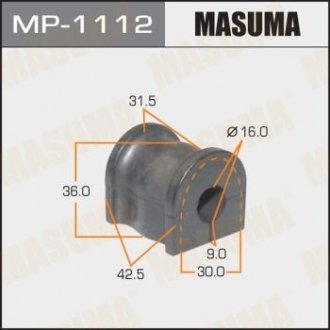 Втулка стабилизатора _rear_ cx-9 09- [уп.2] Masuma MP1112 (фото 1)