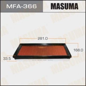 Воздушный фильтр а- 243 \\\\ (1, 48) Masuma MFA366 (фото 1)