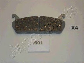 Комплект тормозных колодок, дисковый тормоз JAPANPARTS PP-601AF (фото 1)