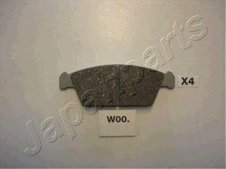 Комплект тормозных колодок, дисковый тормоз JAPANPARTS PA-W00AF (фото 1)