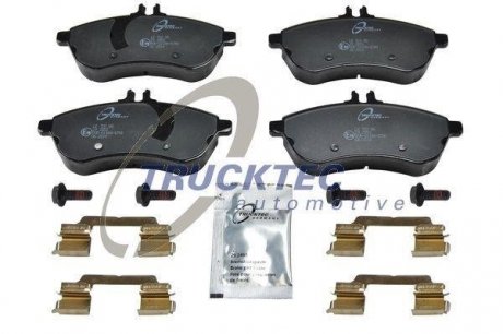 Комплект тормозных колодок, дисковый тормоз TRUCKTEC AUTOMOTIVE 02.35.232 (фото 1)