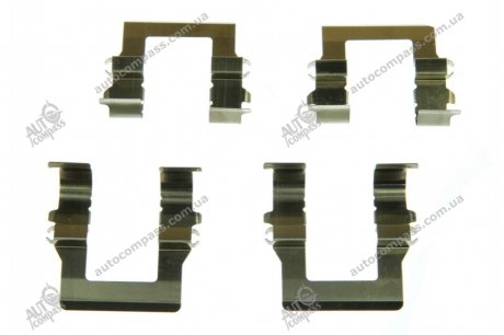 Комплектующие, колодки дискового тормоза Delphi LX0171 (фото 1)