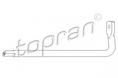 Натяжная планка, поликлиновой ремень TOPRAN 109 743 (фото 1)
