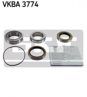 Комплект подшипника ступицы колеса SKF VKBA 3774 (фото 1)