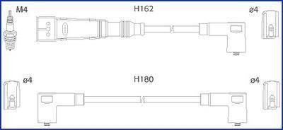 Комплект электропроводки HITACHI 134715 (фото 1)