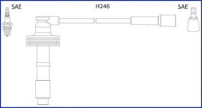 Комплект электропроводки HITACHI 134560 (фото 1)