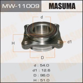 Ступичный узел Masuma MW11009 (фото 1)