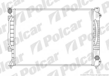 Радиаторы охлаждения Polcar 132708-1 (фото 1)