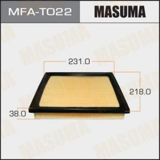 Воздушный фильтр Masuma MFAT022 (фото 1)
