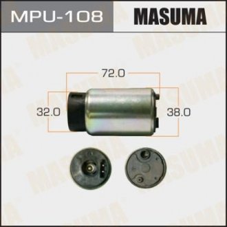 Насос топливный Masuma MPU108 (фото 1)