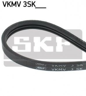 Поліклиновий ремень SKF VKMV 3SK751 (фото 1)