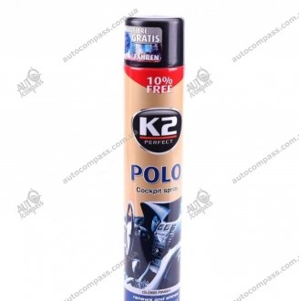 Поліроль торпеди POLO COCKPIT FAHREN нове авто 750 мл K2 K407FA1