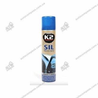 Смазка силіконове SIL AERO аэрозоль 300 мл K2 K6331