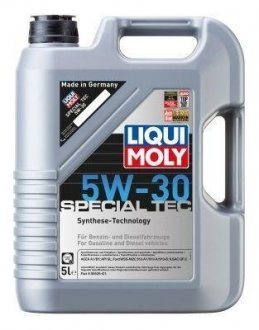 Моторное масло Special Tec 5W-30 синтетичне 5 л LIQUI MOLY 9509 (фото 1)