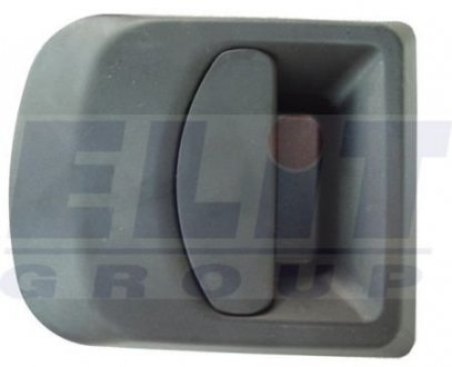 IV DLY 00- Ручка внешняя передней двери лев, черная ELIT KH3080 1001 (фото 1)