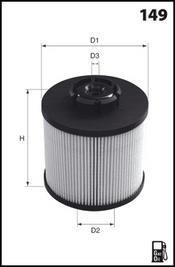 " Фільтр палива" Iveco Daily V - filtration system Purflux Mecafilter ELG5392 (фото 1)