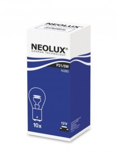 Лампа P21, 5W ® NEOLUX NLX380K10SZT (фото 1)