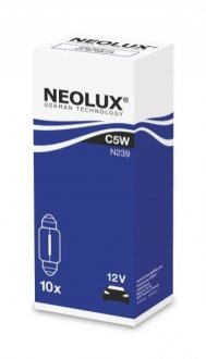 Лампа C5W ® NEOLUX NLX239K10SZT (фото 1)