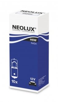 Лампа H6W ® NEOLUX NLX434K10SZT (фото 1)