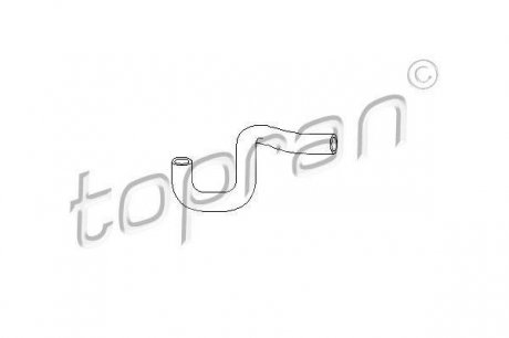 Шланг радиатора TOPRAN 205 722 (фото 1)