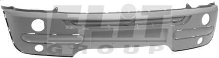 Бампер передний, грунт., с отв. під накладку ELIT KH4001 900 (фото 1)