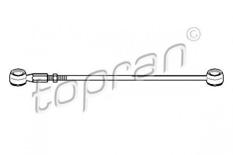 Шток вилки переключения передач TOPRAN 721 251 (фото 1)