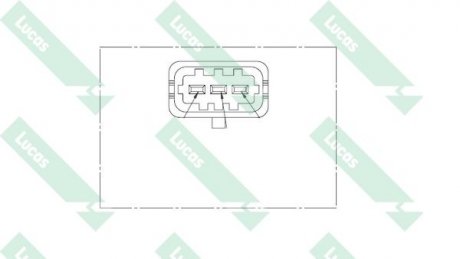 Датчик положення розподільного валу Mercedes Benz TRW SEB1595 (фото 1)
