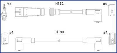 Комплект электропроводки HITACHI 134784 (фото 1)