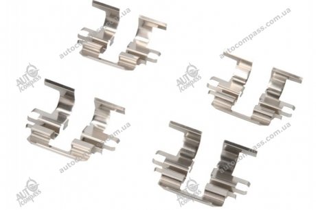 Р, к дискових гальм. колодок QUICK BRAKE 109-1753 (фото 1)