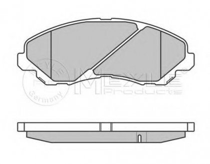 Колодки тормозные MEYLE 025 235 8416/PD (фото 1)