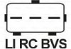 Генератор_ 14В 150А LAND ROVER Discovery III, Range Rover Sport \\2,7TD \\04-09 Bosch 0986082400 (фото 1)
