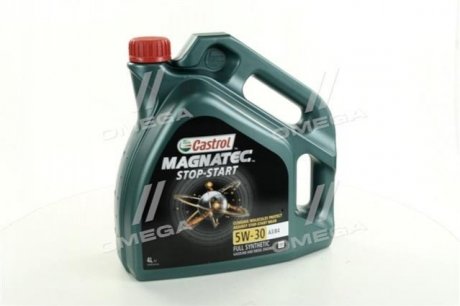 Моторное масло Magnatec STOP-START, 5W30, 4л., (ACEA: A3, B4, API: CF, SL) CASTROL 15C94E (фото 1)