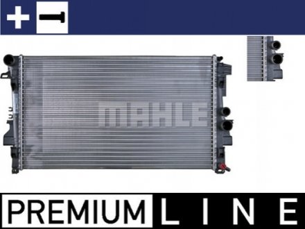Радиатор 405 mm MERCEDES-BENZ Mahle CR608000P (фото 1)