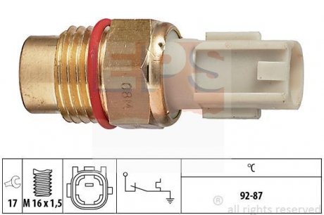 Термовыключатель вентилятора радиатора EPS 1 850 198 (фото 1)