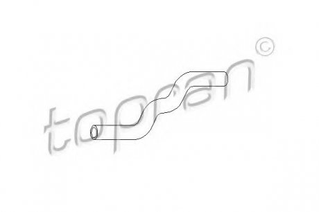 Шланг радиатора TOPRAN 102 873 (фото 1)