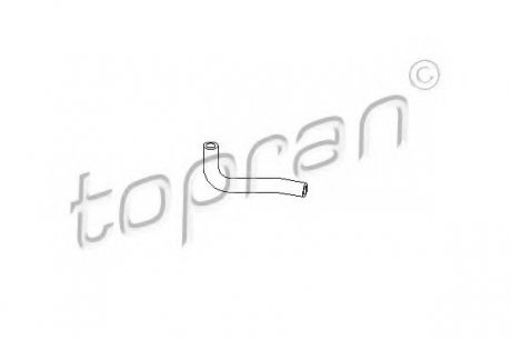 Шланг радиатора TOPRAN 100 717 (фото 1)