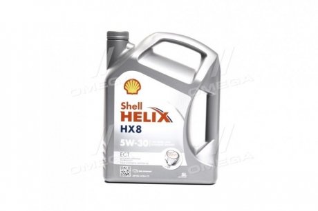 Масло моторн. Helix HX8 ECT C3+OEM 5W-30 (Канистра 5л) SHELL 4107297894 (фото 1)