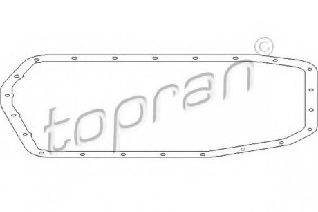Прокладка автоматичної коробки TOPRAN 500 786 (фото 1)