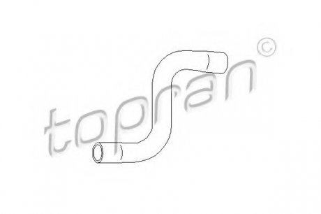 Шланг радиатора TOPRAN 102 996 (фото 1)