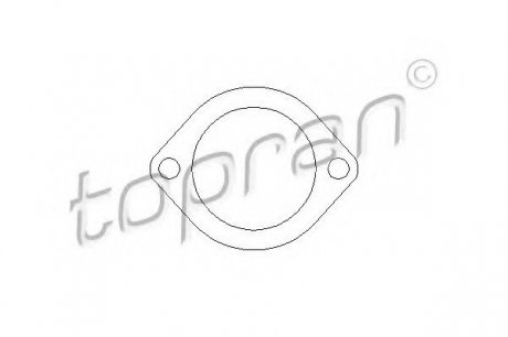 Прокладка патрубків термостата TOPRAN 206 722