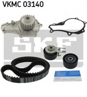 Комплект ГРМ, пас+ролик+помпа SKF VKMC 03140 (фото 1)