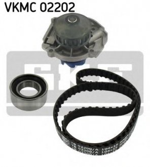 Комплект ГРМ, пас+ролик+помпа SKF VKMC 02202 (фото 1)