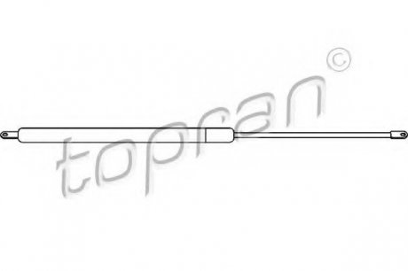 Амортизатор кришки багажника TOPRAN 103 415 (фото 1)