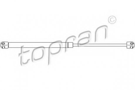 Амортизатор кришки багажника TOPRAN 207 738 (фото 1)