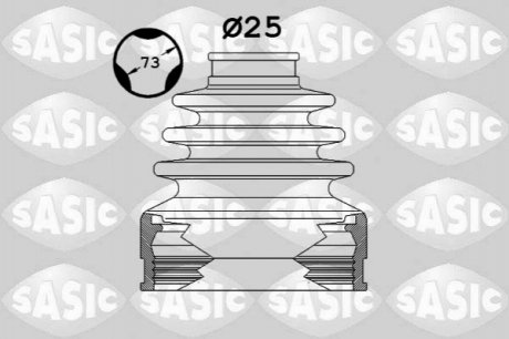 Комплект пильовиків гумових SASIC 1906083