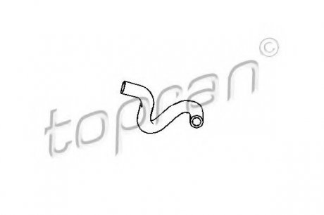 Шланг охолоджувача мастила TOPRAN 107 382 (фото 1)