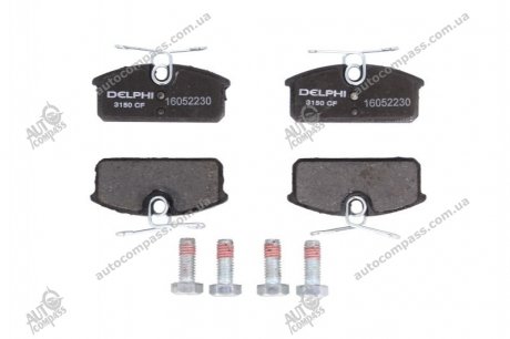 Гальмівні колодки, дискові Delphi LP3150