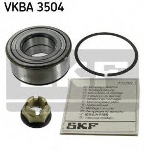 Підшипник колеса,комплект SKF VKBA 3504 (фото 1)