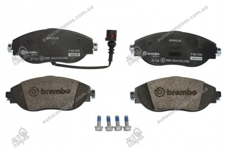 Гальмівні колодки дискові BREMBO P 85 131X (фото 1)