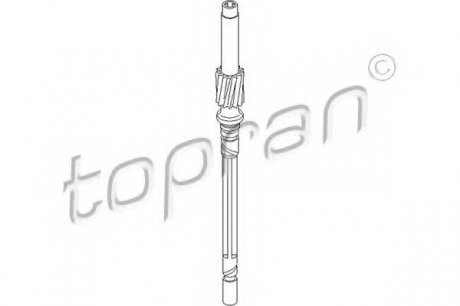 Привід тросу спідометра TOPRAN 107 535 (фото 1)